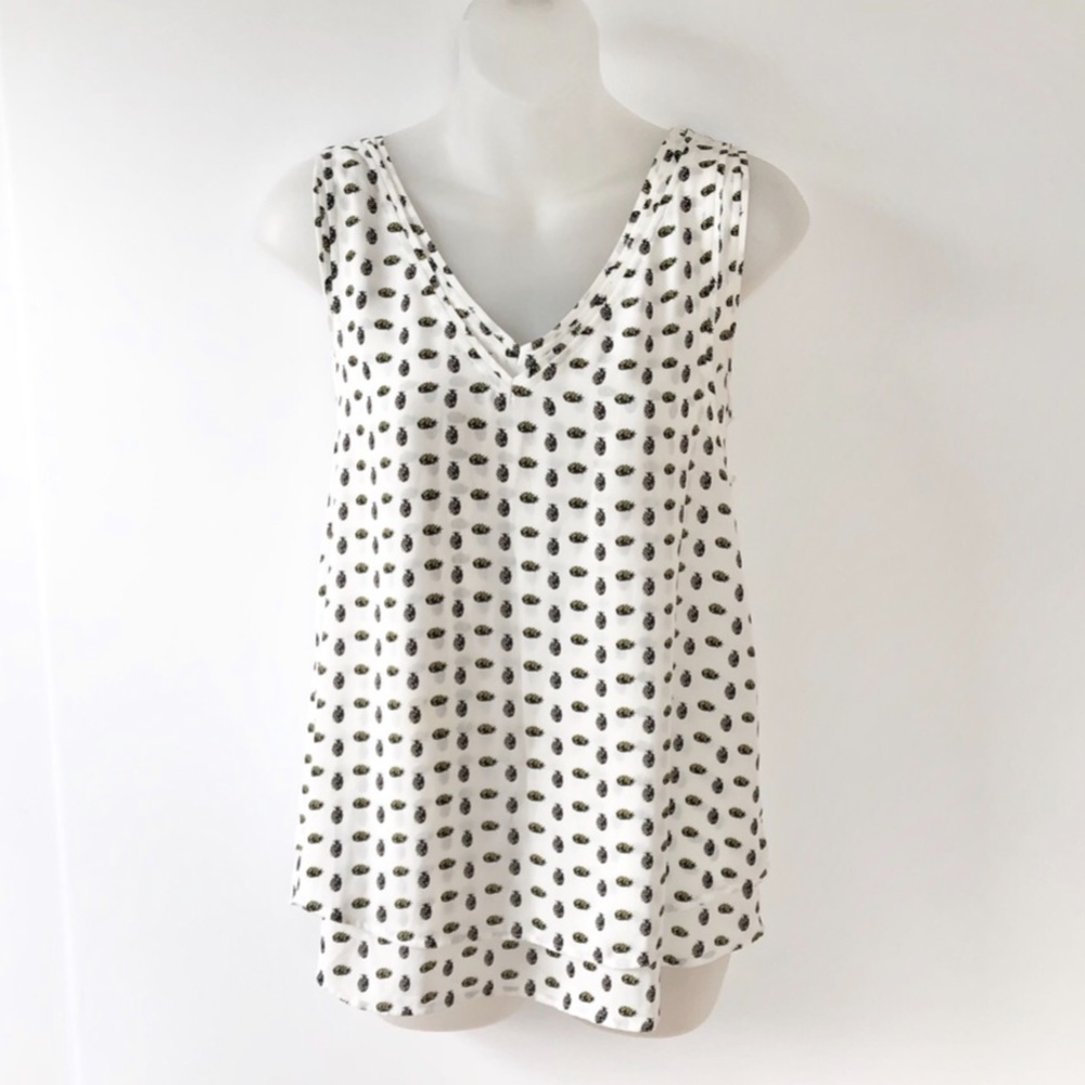 Ann Taylor Double Layer Blouse